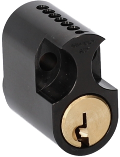 Cylinder D12 1203 Lika Låsning Ej  Nycklar Mirus Mattsvart