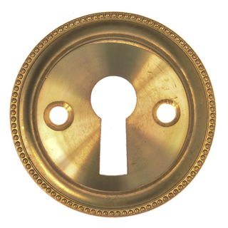 Nyckelskylt 5408 med Träskruv      Olackad Polerad Mässing