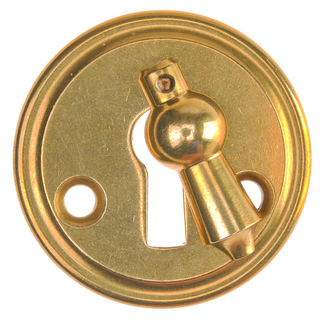 Nyckelskylt 5431KA med M4-Skruv    Olackad Polerad Mässing