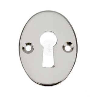 Nyckelskylt 5438 med Träskruv      Nickel