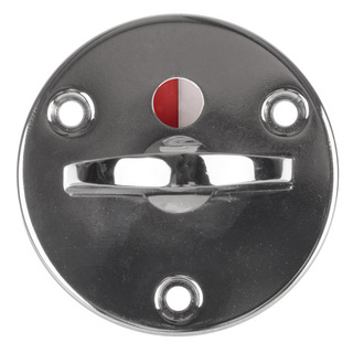 WC-Behör 5463 med Träskruv         Nickel