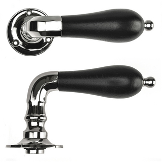 Trycke 5508 med Träskruv Nickel/Svart