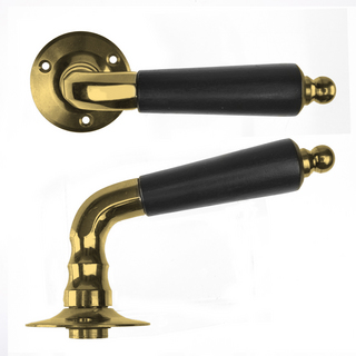 Trycke 5539A med M4-Skruv Olackad Mässing/Svart