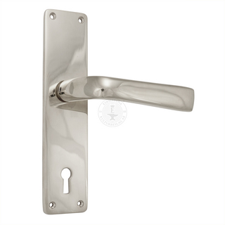 Trycke 5542/5541 Långskylt med Träskruv Nickel