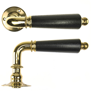 Trycke 5595A med M4-Skruv Olackad Mässing/Svart