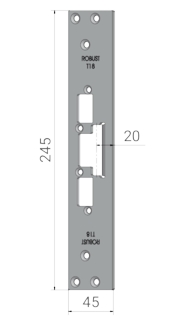 Monteringsstolpe T18
