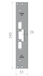 Monteringsstolpe T19