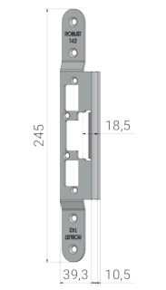 Monteringsstolpe T42