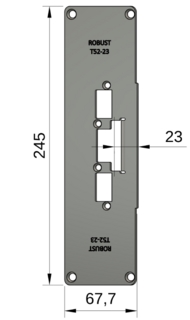 Monteringsstolpe T52-23