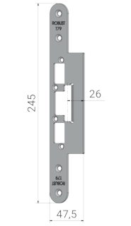 Monteringsstolpe T79