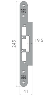 Monteringsstolpe T109-U