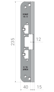 Monteringsstolpe TXL-12
