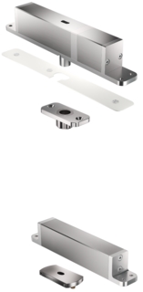 Pivotgångjärn System Fx TP-R Klass A Rektangulär RF Platt+VI PT-R lock