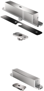 Pivotgångjärn System Fx TP-R Klass C Rektangulär RF Platt+SV PT-R lock