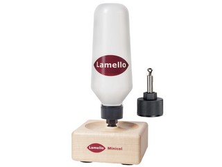 Limdispenser Minicol med           Stålmunstycke