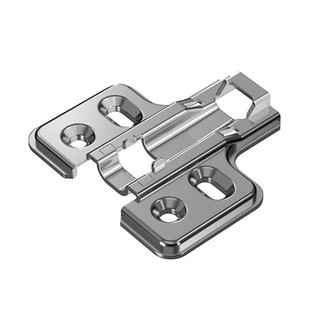 Kryssmonteringsplatta 0mm 37x32    Veosys Rostfri