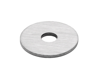 Bricka Ø30x8,2x2mm för Ø14-19mm    Draghandtag Borstad Rostfri