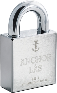 Hänglås 848-4 B27 för Oval Cylinder