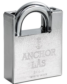 Hänglås 840-4 B27 IB för Oval Cylinder