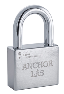 Hänglås 840-4 B50 för Oval Cylinder WP