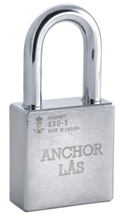 Hänglås 830-3 B50 för Oval Cylinder