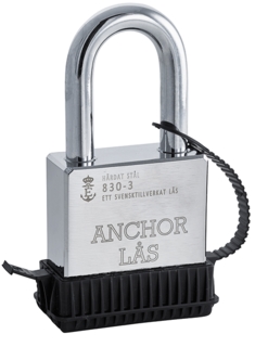 Hänglås 830-3 B50 för Oval Cylinder SL WP EL