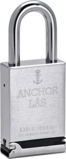 Hänglås 830-3 B50 XL IP68 för Oval Cylinder