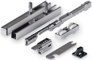 Beslagsats Junior 100/B Pocket med SoftClose SoftMove & Pusch Open