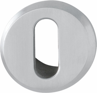 Nyckelskylt Minirosett F69         Matt Rostfritt