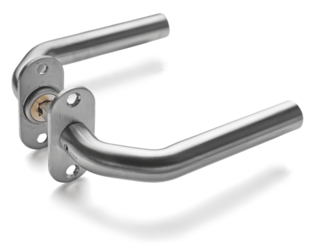 Trycke 16LF 33-41mm Oval Rosett    Matt Rostfritt