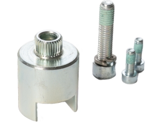 Utgående axel till 950N 20mm med skruv Z