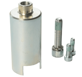 Utgående axel till 950N 50mm med skruv Z