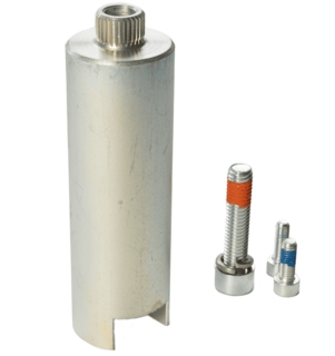 Utgående axel till 950N 80mm med skruv Z