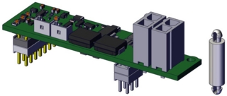 Kretskort till batterienhet SW300-S