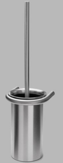Toalettborsthållare med Borste     Matt Rostfritt