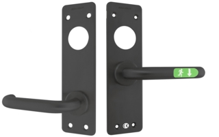 Nödutrymningsbeslag 179F RF Vänster Rör KPL 42-90mm Mirus