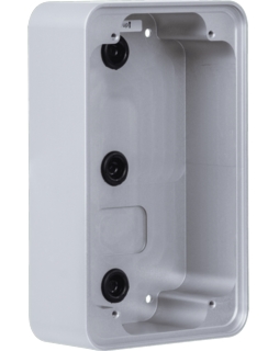 Utanpåliggande monteringsram till  Porttelefon Compact Silver