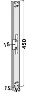 Monteringsstolpe ST4102-15