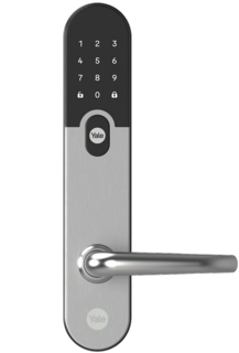 Yale Entrus Kodlås Borstat Stål    + 1489-11 utan ConnectX