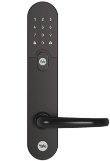 Yale Entrus Kodlås Mattsvart       + 1489-11 utan ConnectX
