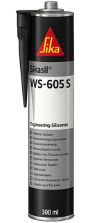 Sikasil WS-605S Svart 300ml Patron