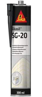 Sikasil SG-20 300ml Patron Svart