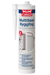 Multiseal Byggfog 300ml Patron Vit