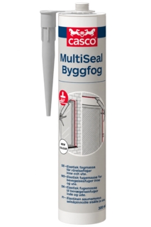 Multiseal Byggfog 300ml Patron     Ljusgrå