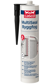 Multiseal Byggfog 300ml Patron     Svart