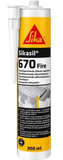 Sikasil-670 Fire 300ml Patron Vit
