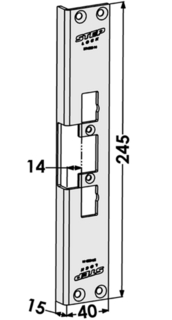 Monteringsstolpe ST4002-14