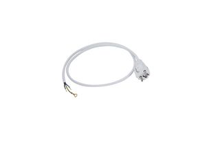 Nätkabel till ED100/250 230 VAC Dragavlastare 3m vit